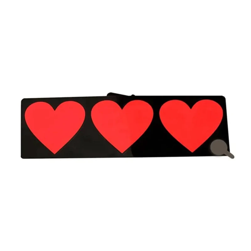 برچسب خودرو مدل قلب