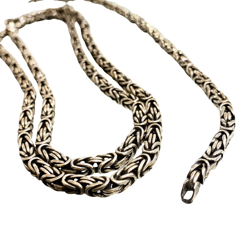 نیم ست نقره مردانه مدل MG002