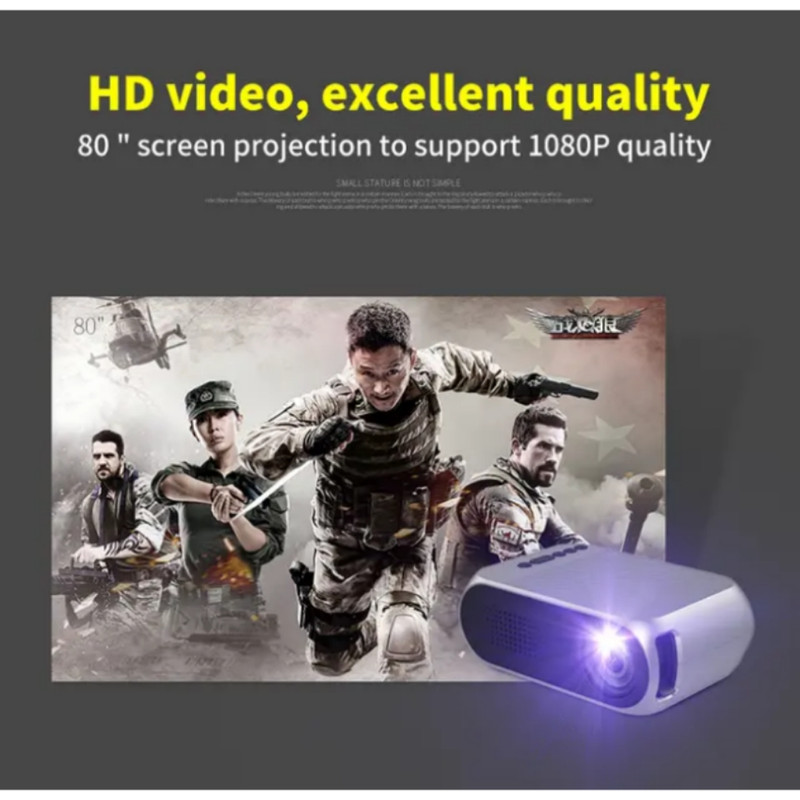 مینی ویدئو پروژکتور مدل YG320