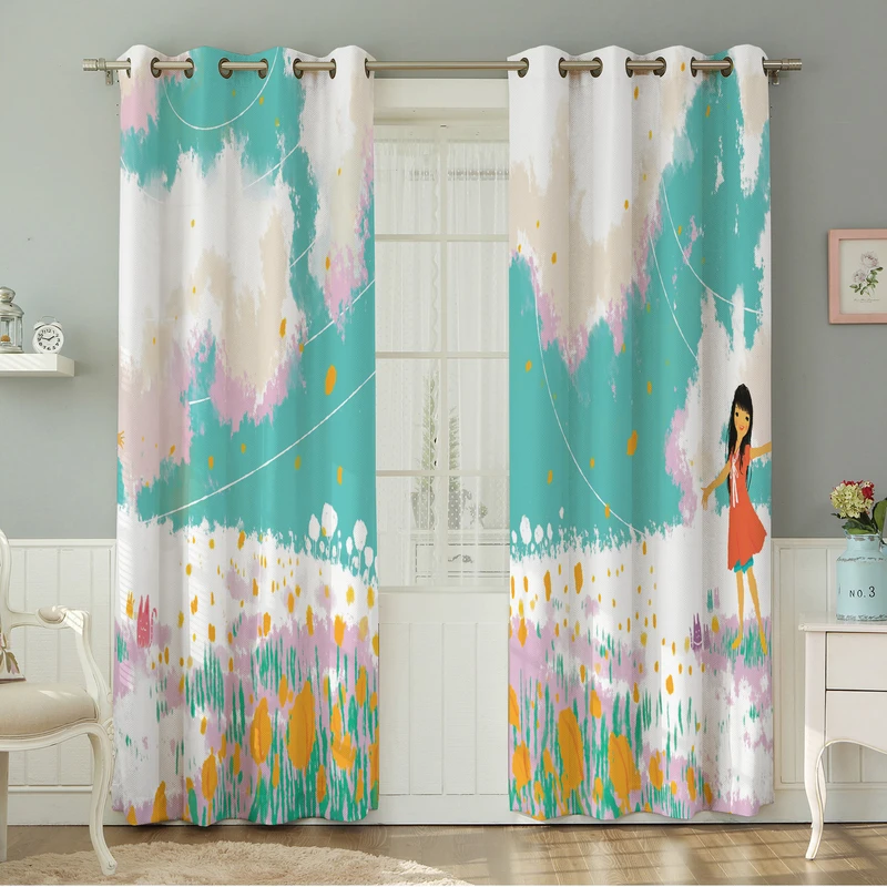 پرده نیروانا طرح مدرن مدل هازان کد 8564 سایز 140×280 سانتی متر