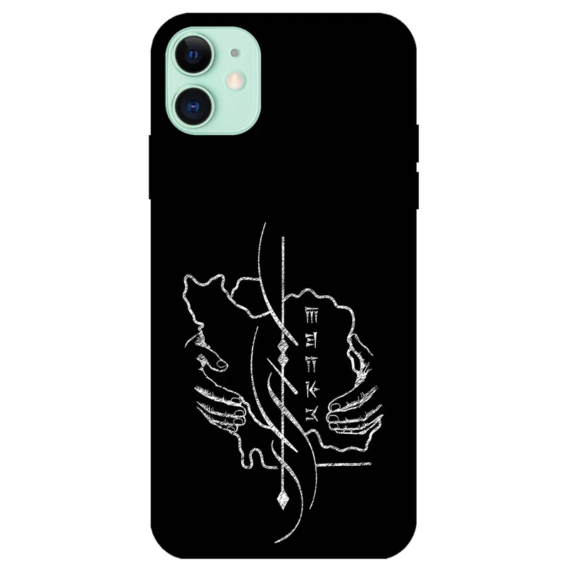 کاور مگافون طرح سرزمین مادری مدل 1627 مناسب برای گوشی موبایل اپل iPhone 11