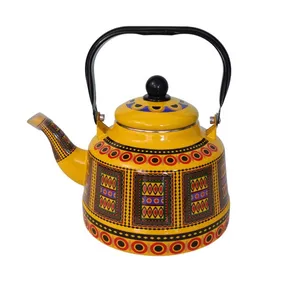 کتری مدل لعابی سنتی کد 123