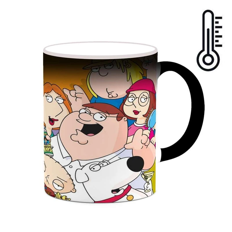 ماگ حرارتی کاکتی مدل کارتون Family Guy کد mgh22600