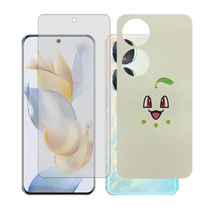 Glass together model transparent screen protector suitable for Honor 90 mobile phone with back cover sticker