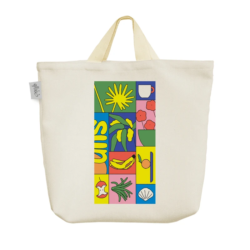 ساک خرید خندالو مدل هنر مدرن کد 10378