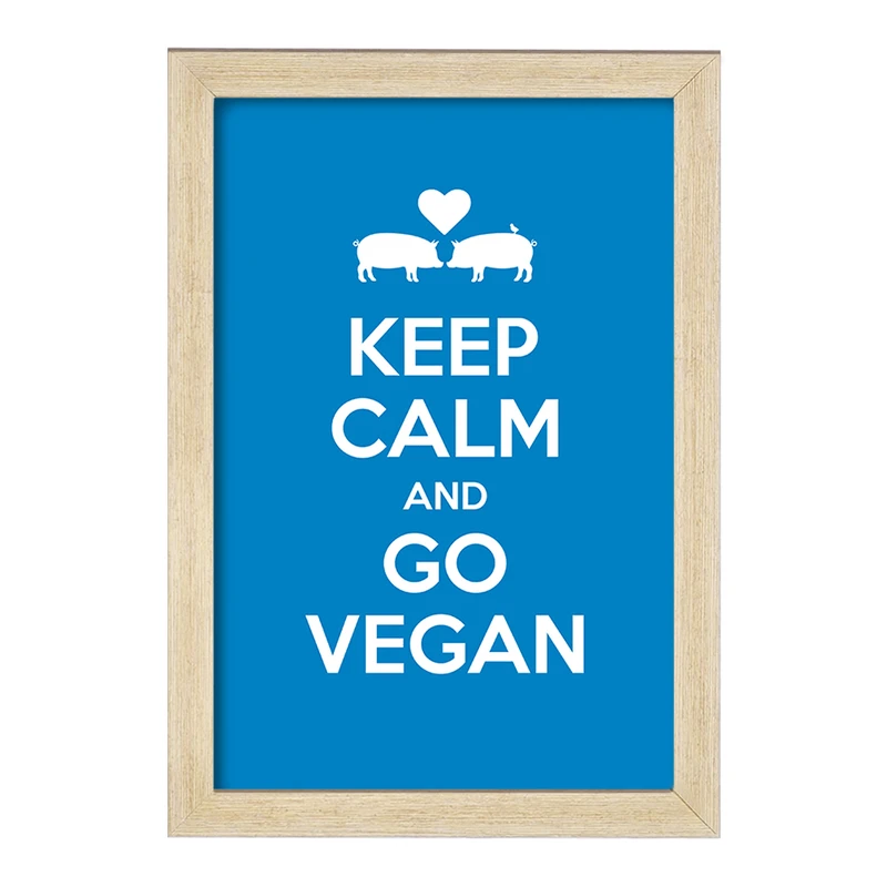 تابلو خندالو مدل وگن Vegan کد 31120