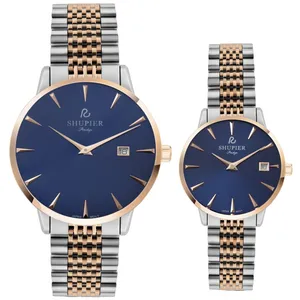 ست ساعت مچی عقربه ای  زنانه و مردانه شوپیر مدل GL207A011