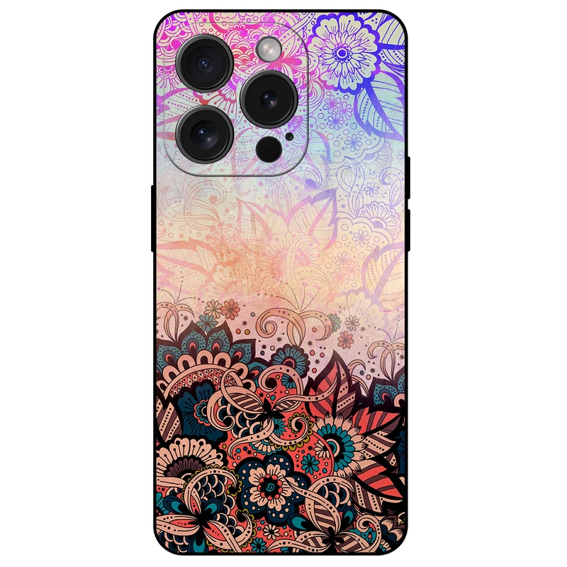 کاور مگافون طرح بته جقه  مدل 7727 مناسب برای گوشی موبایل اپل iPhone 15 Pro   