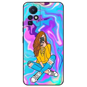 Megafone Girly 7592 Cover For Infinix Zero X / X Pro