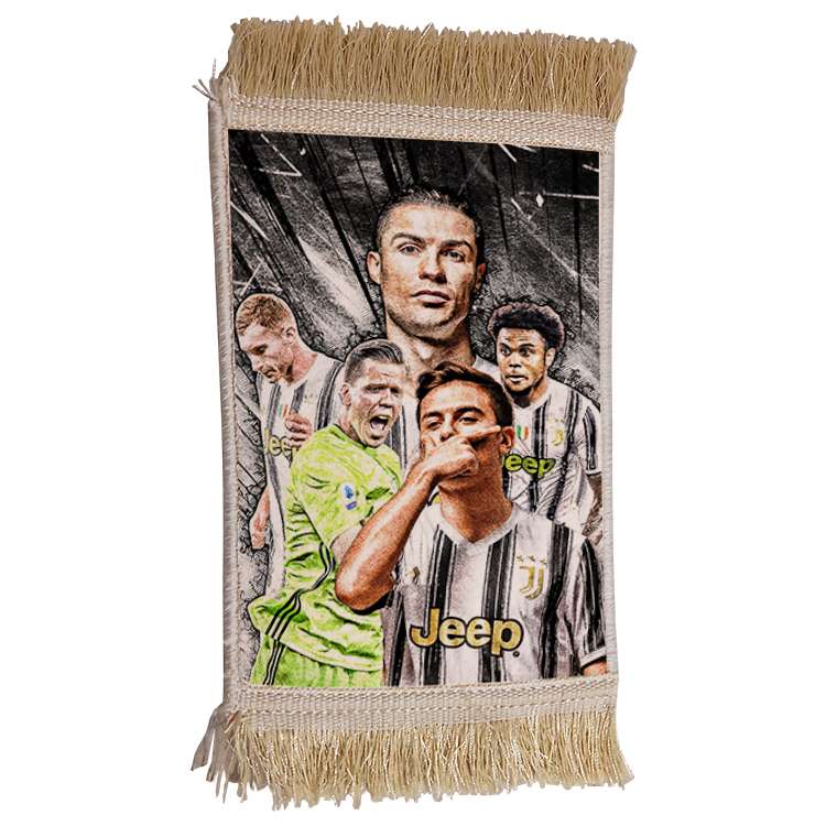 فرش ماشینی دیوارکوب مدل رونالدو کد 466