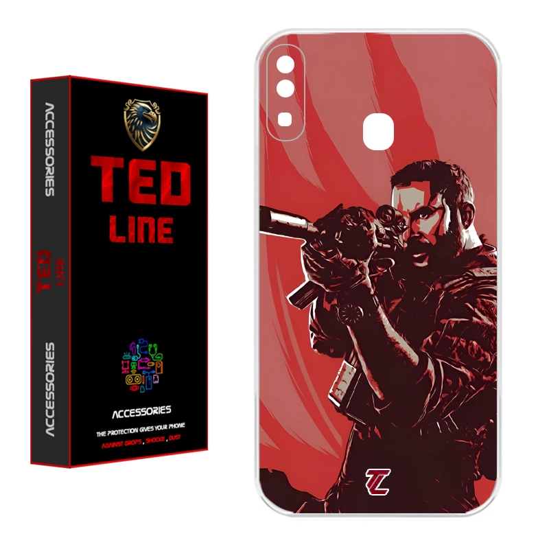 کاور تدلاین طرح کاپیتان پرایس کد 1212 مناسب برای گوشی موبایل سامسونگ Galaxy A20 / A30