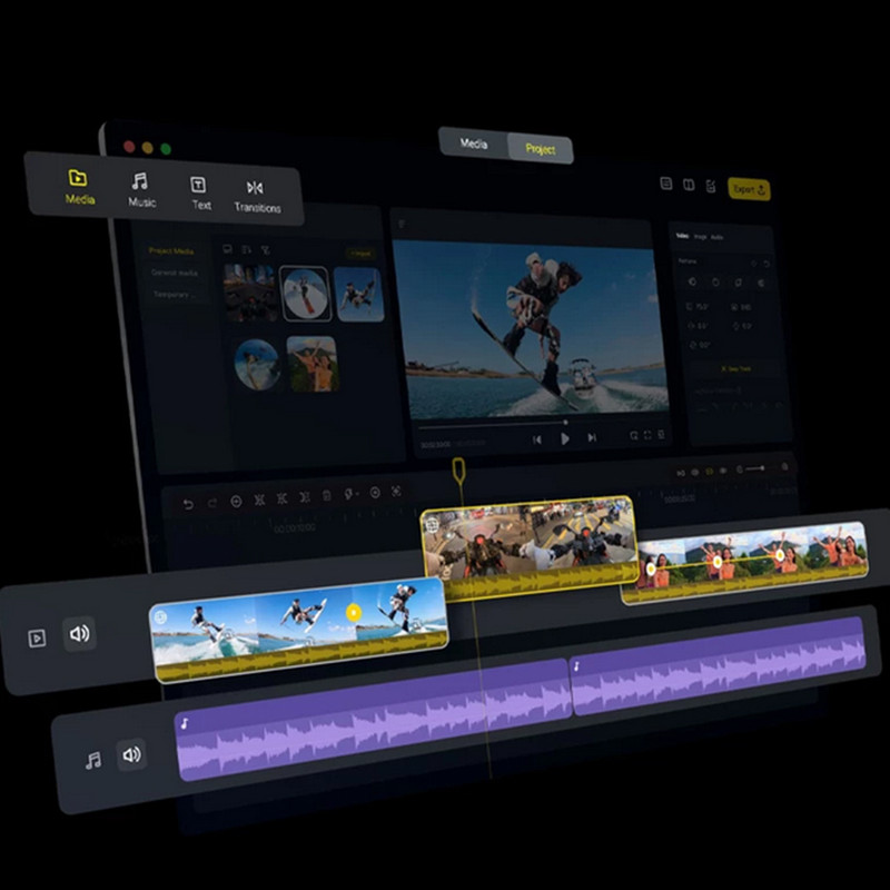 دوربین فیلم برداری ورزشی اینستا 360 مدل X4 به همراه مونوپاد 70 سانتیمتری