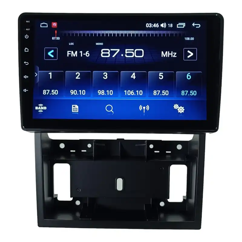 پخش کننده تصویری خودرو مدل اندروید Golden24 مناسب برای سمند سورن