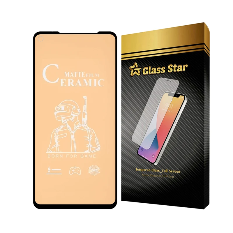 محافظ صفحه نمایش سرامیکی مات گلس استار مدل CERMAG مناسب برای گوشی موبایل سامسونگ Galaxy A11 / M11 / شیائومی Redmi Note 9 / Redmi Note 9T