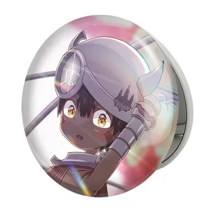 آینه جیبی خندالو طرح ریگ انیمه ساخته شده در پرتگاه مدل تاشو کد 24374 