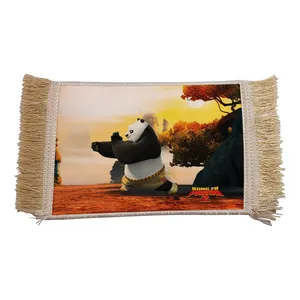 فرش ماشینی دیوارکوب مدل پاندا کونگ فو کار کد 18