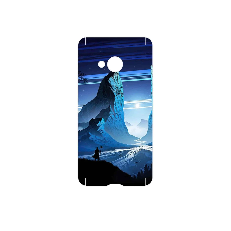برچسب پوششی ماهوت مدل Blue Mountains Digital Art مناسب برای گوشی موبایل اچ تی سی U Play
