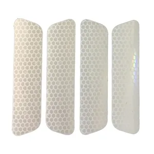 برچسب شبرنگ هشدار باز بودن درب خودرو بیسما مدل WTE مناسب برای پژو 207 بسته 4 عددی