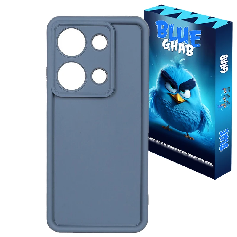 کاور بلو قاب مدل سولید کد 020 مناسب برای گوشی موبایل شیائومی Redmi Note 13 Pro 4G / Poco M6 Pro 4G