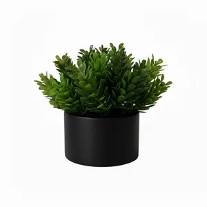 گلدان به همراه گل مصنوعی مدل کاج کد 845