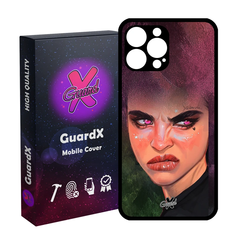 کاور گارد ایکس طرح Girl مدل Glass10260 مناسب برای گوشی موبایل اپل iPhone 13 Pro Max