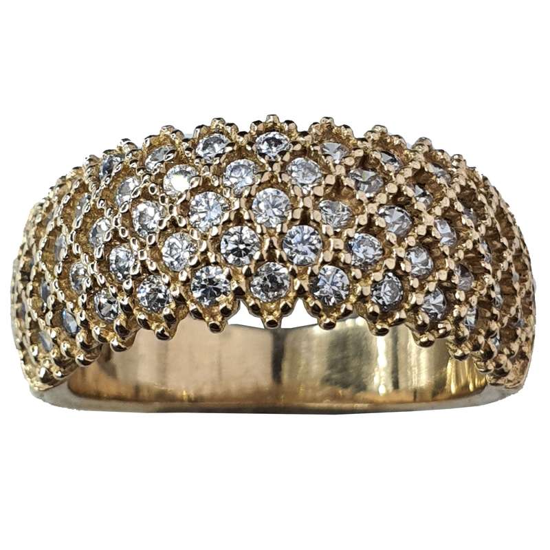 انگشتر زنانه مدل طلاروس