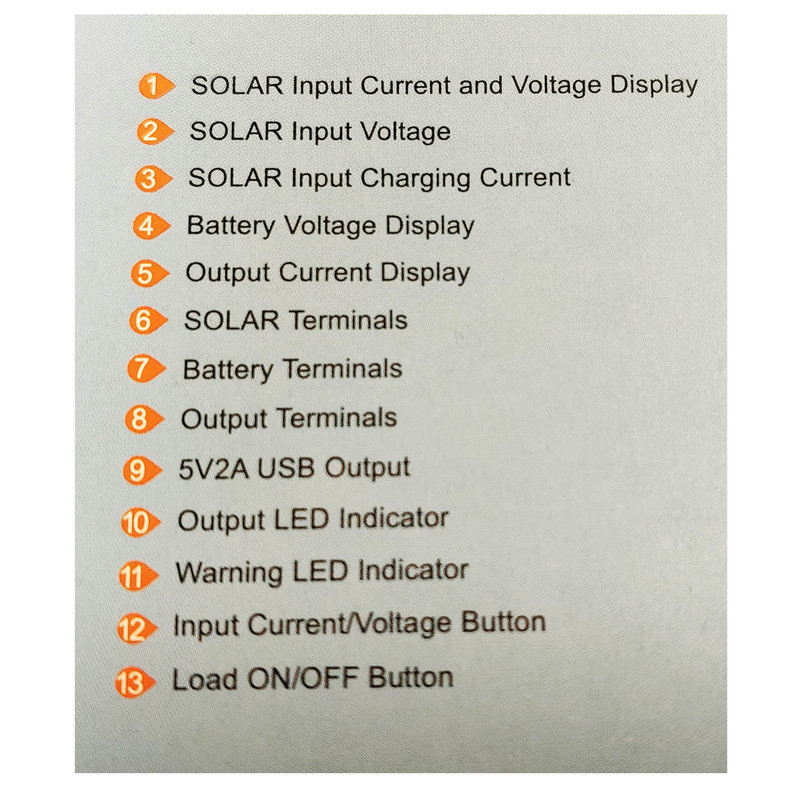 کنترل کننده دیجیتال شارژ خورشیدی میگور مدل SYT2-10A