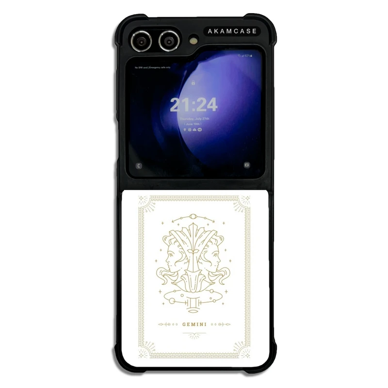 کاور آکام مدل AMC-WSGZFLIP5-ZODIAC-28 مناسب برای گوشی موبایل سامسونگ Galaxy Z Flip 5