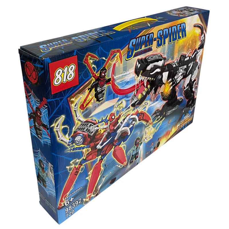 ساختنی ۷۲۰ تکه ۸۱۸ مدل اسپایدرمن