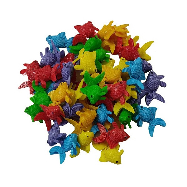 اسباب بازی زینتی به گز مدل ماهی مجموعه 50 عددی
