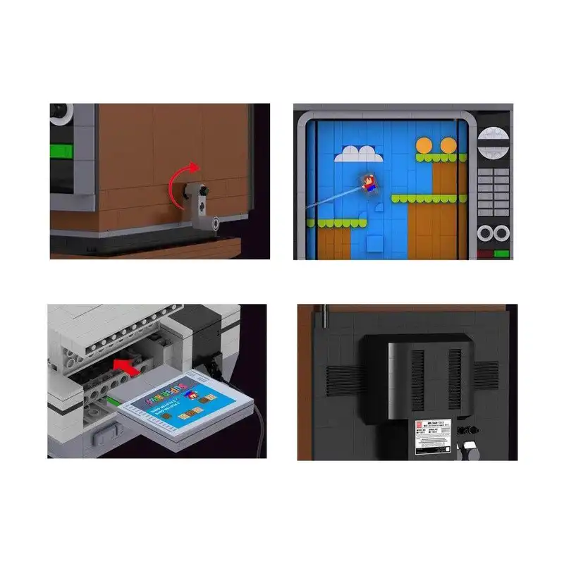 ساختنی مولد کینگ مدل کنسول نینتندو سوپر ماریو