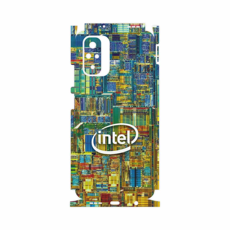 برچسب پوششی ماهوت مدل Intel-Brand-FullSkin مناسب برای گوشی موبایل شیائومی Redmi Note 10s