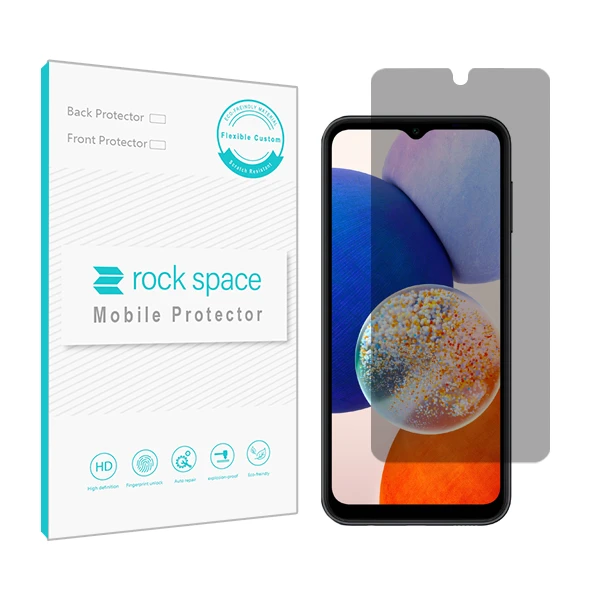 محافظ صفحه نمایش حریم شخصی راک اسپیس کد PRV مناسب برای گوشی موبایل سامسونگ Galaxy A14 5G