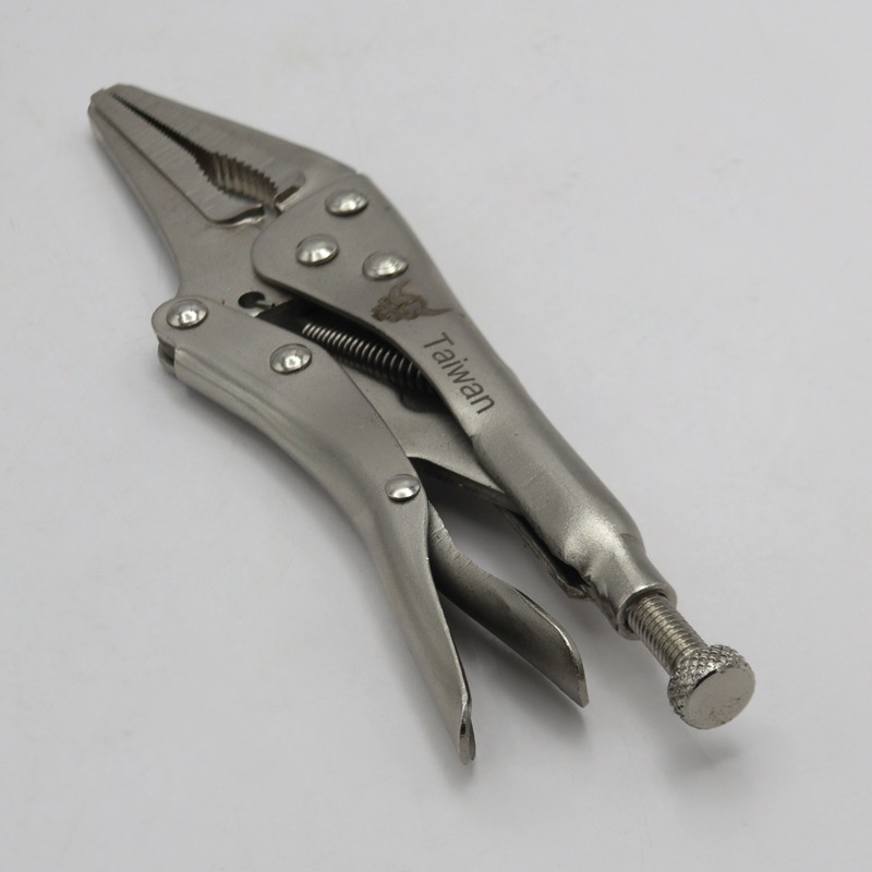 انبر قفلی دم باریک مدل وایکینگ کد YP-YONG-25CM سایز 10 اینچ