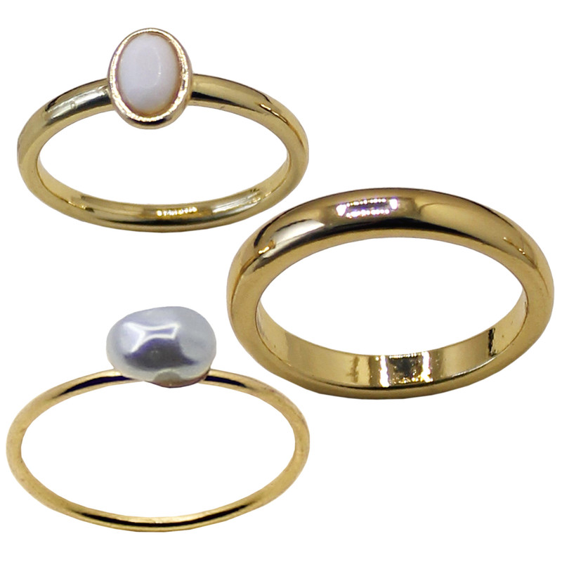 بند انگشتی زنانه کد 1355 مجموعه 2 عددی