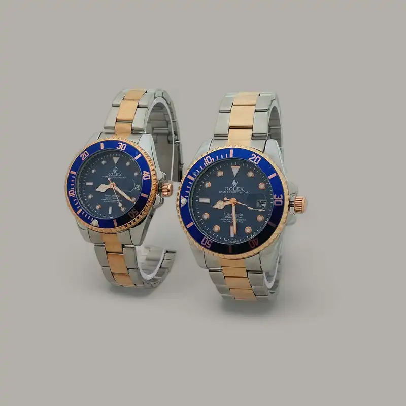 ست ساعت مچی عقربه ای زنانه و مردانه مدل ساب مارین Rl.BERGSR