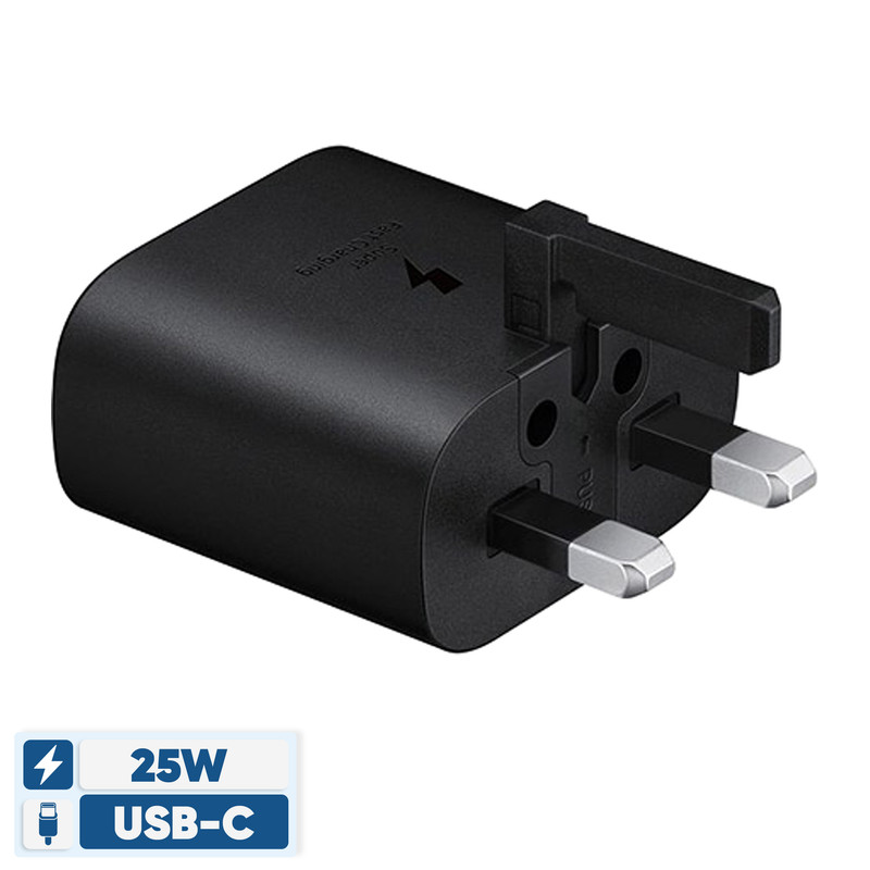 خرید و قیمت شارژر دیواری 25 وات سامسونگ مدل EP-TA800
