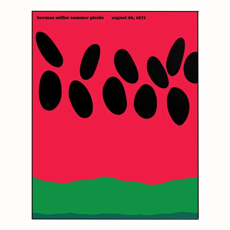 پوستر مدل پیکنیک تابستانی