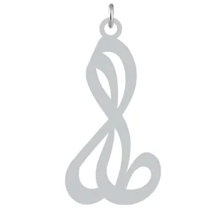 آویز گردنبند نقره کرابو طرح طلا مدل Kn2-825