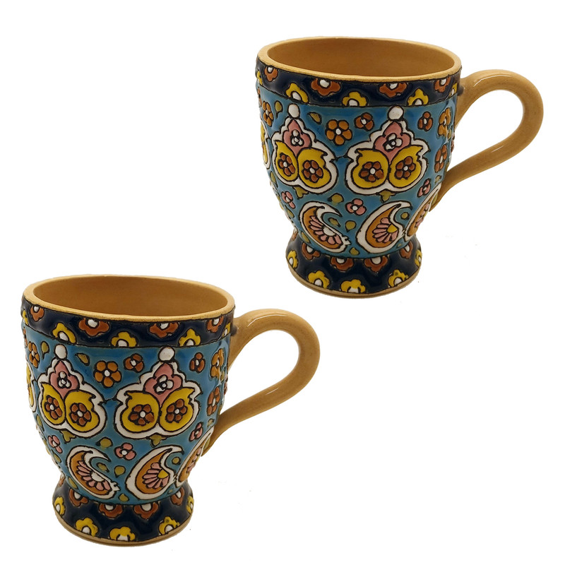 لیوان میناکاری مدل 06 مجموعه دو عددی