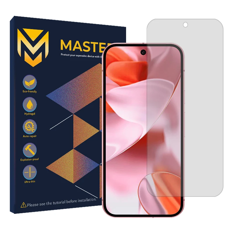 محافظ صفحه نمایش شفاف مستر مدل Resistant مناسب برای گوشی موبایل گوگل Pixel 9