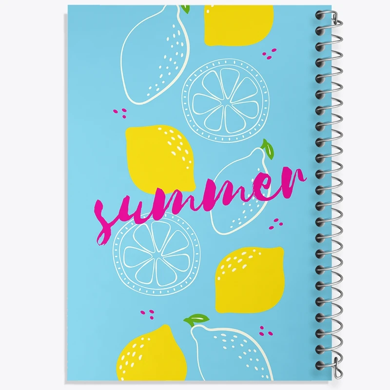 دفتر شطرنجی 50 برگ خندالو مدل تابستان کد F2335