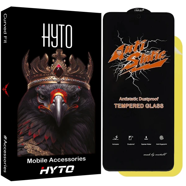 محافظ صفحه نمایش هیتو مدل Antistatic Pro مناسب برای گوشی موبایل اپل iphone 16 pro max به همراه برچسب پوششی