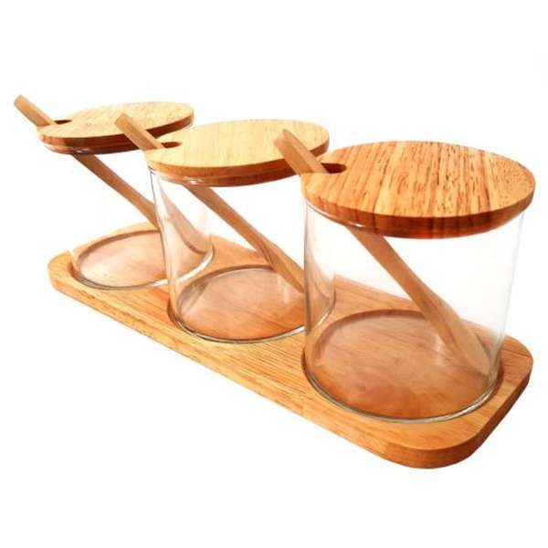 ست جای ادویه 3 پارچه کد AS 988