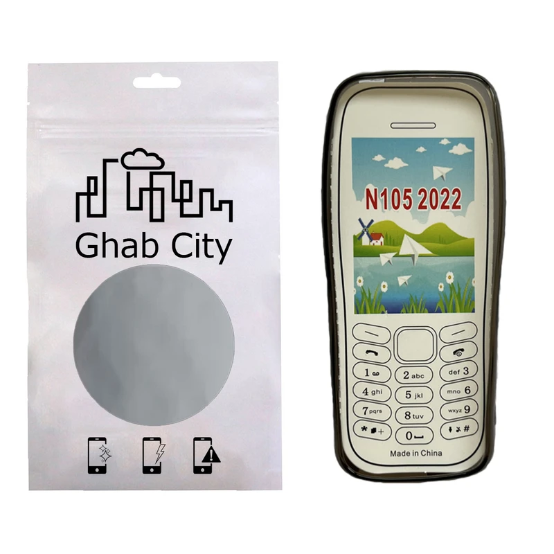 کاور قاب سیتی مدل ژله ای مناسب برای گوشی موبایل نوکیا N105 2022