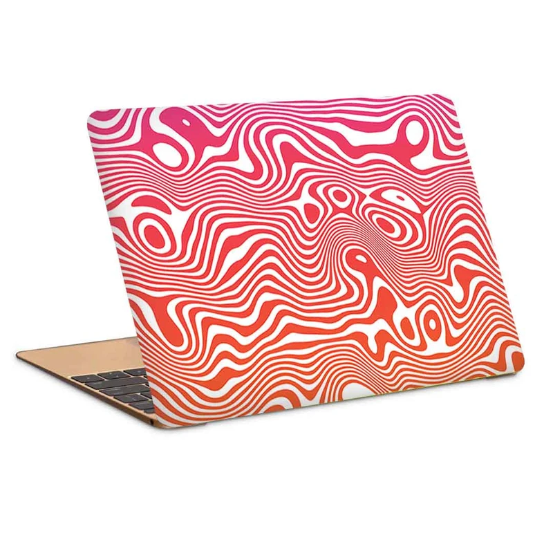استیکر لپ تاپ طرح colorful pattern with curvy linesکد c-198مناسب برای لپ تاپ 15.6 اینچ