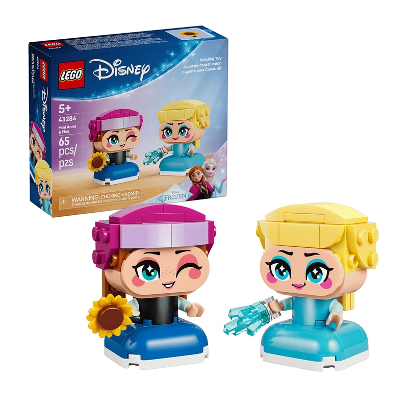 لگو 65 تکه سری Disney مدل Mini Anna & Elsa کد 43284
