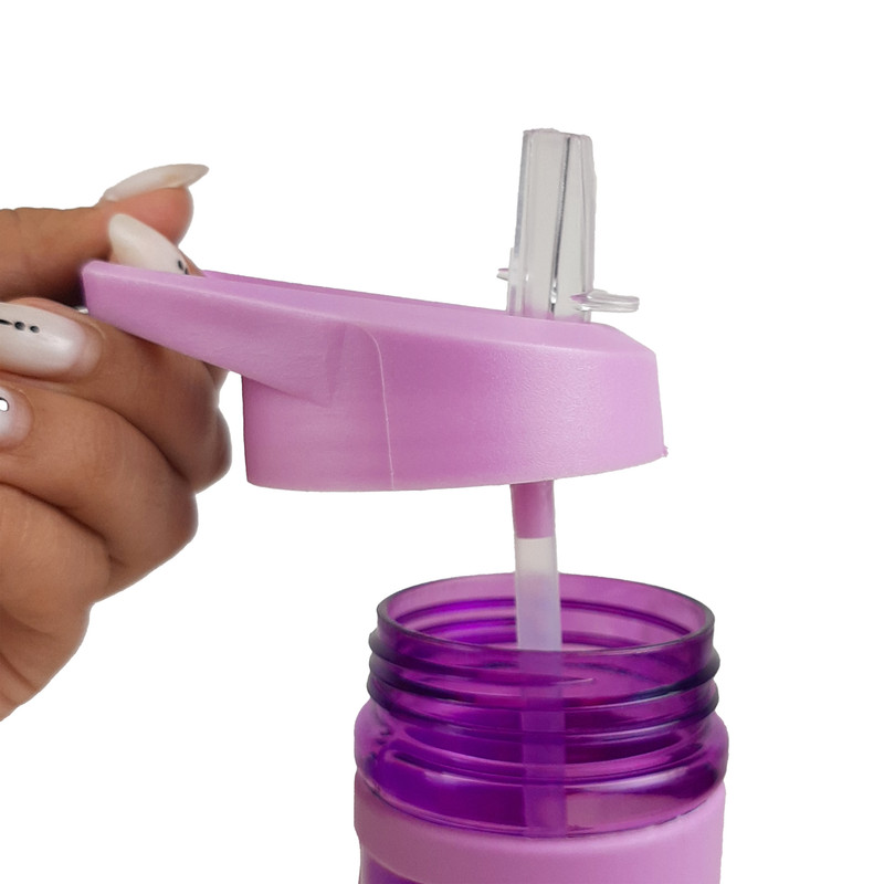 قمقمه دوچرخه مدل روکش دار کد DY-162B گنجایش 0.5 لیتر
