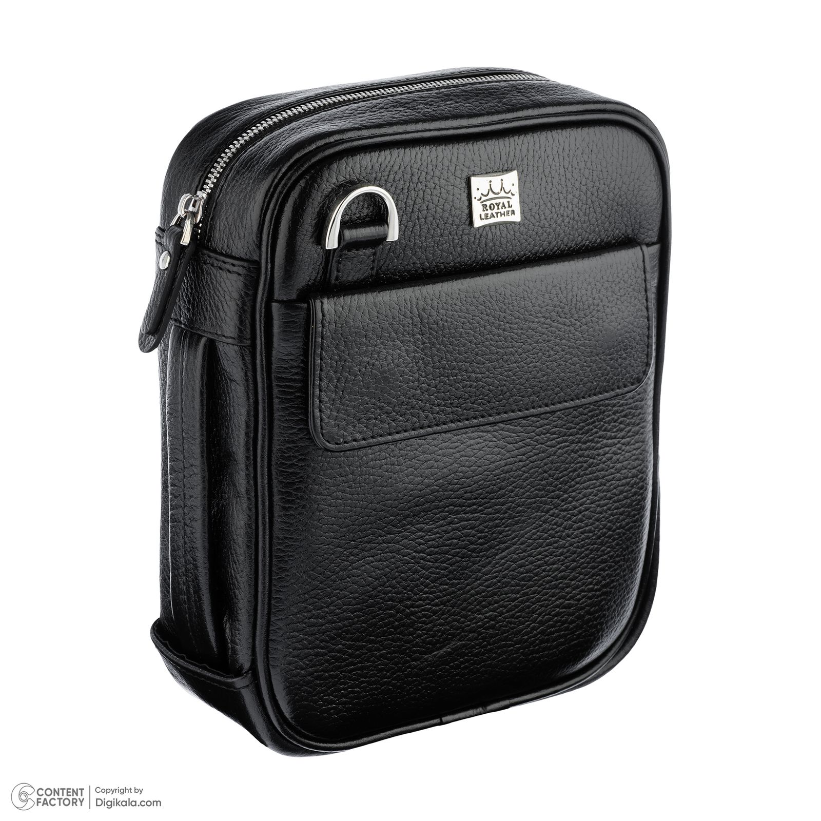 کیف رودوشی مردانه رویال چرم مدل W 69 - - 3