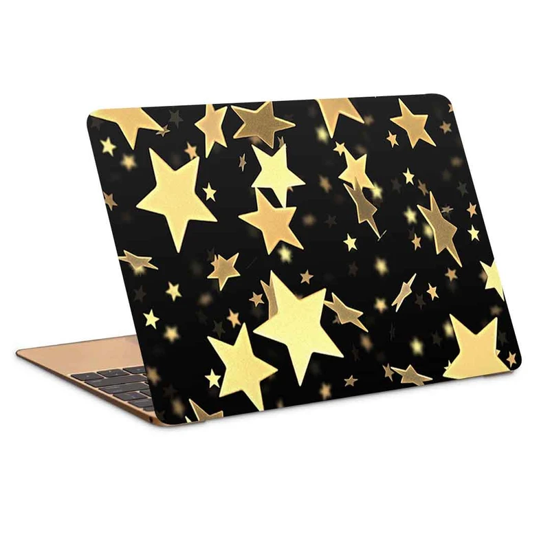 استیکر لپ تاپ طرح star flying golکد P-975مناسب برای لپ تاپ 15.6 اینچ